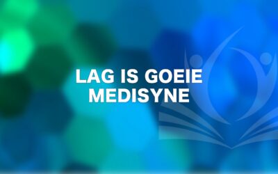 Lag is goeie medisyne