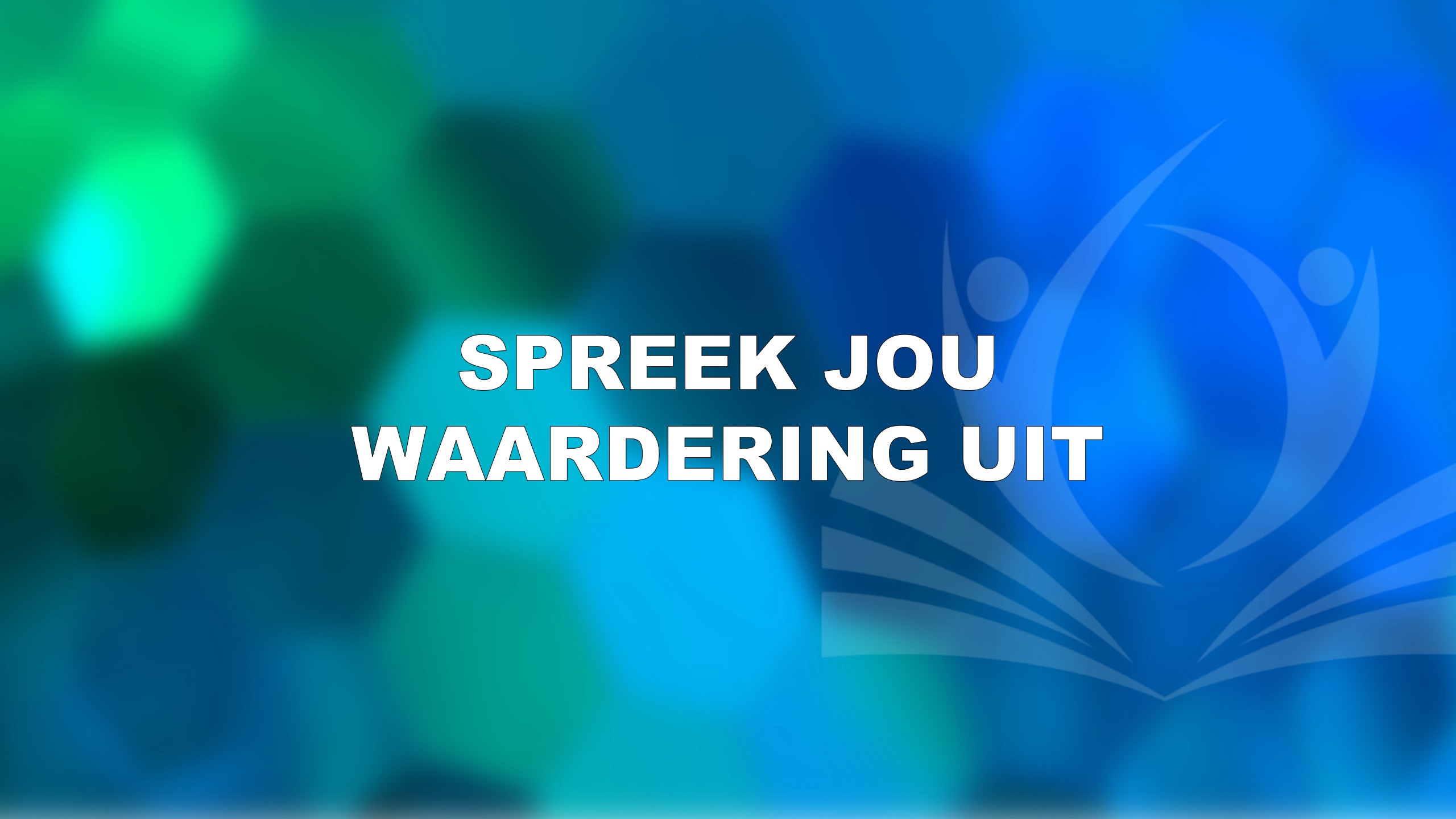 Spreek jou waardering uit